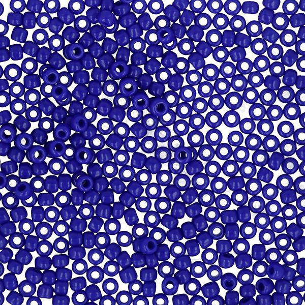 Бисер Toho 11/0 круглый (2.2 мм), 25 г (5х5 г), 0048 яр.синий