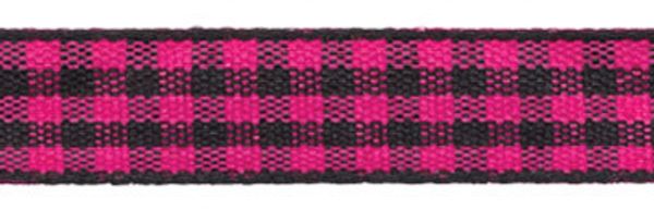 Лента декоративная 10.0 мм / 22.8±1 метра, 113/103 черный/малиновый, Gamma CHR-10