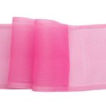 Лента для бантов (капрон) _8 см, 25 м (розовый) С3501