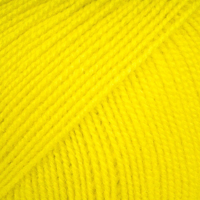 Пряжа Троицкая Пчелка / уп.10 мот. по 100 г, 500 м, 27 лимон
