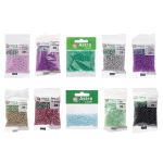 Набор бисера 11/0 ассорти №9 в тубе, 10 цветов, Astra&Craft