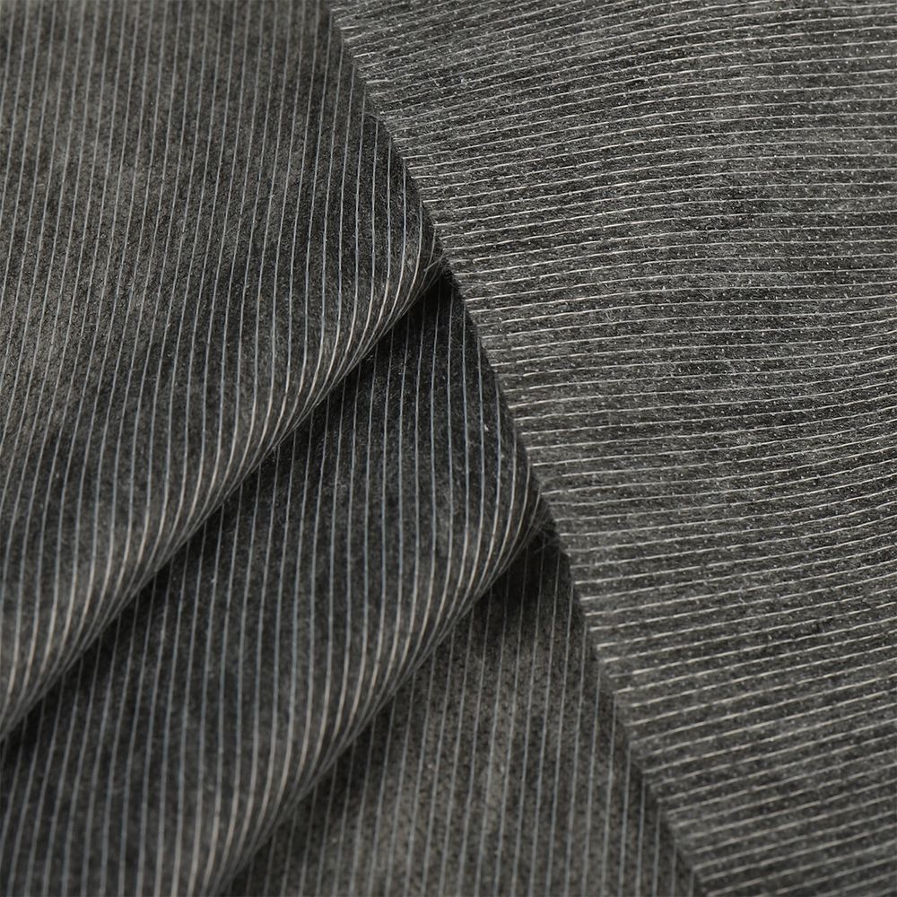 Флизелин клеевой точечный нитепрошивной 44 г/м², цв.серый, шир.90см, 100м