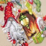 Набор для вышивания нитками Чудесная игла, В ожидании Рождества, 22х22 см