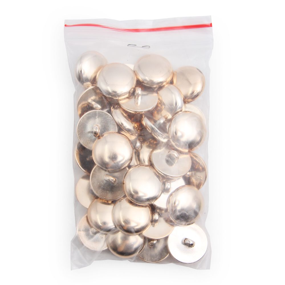 Пуговицы на ножке 34L (21мм) (Gold (золотой)), 36 шт