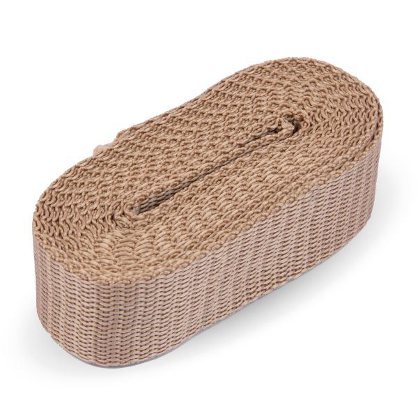 Стропа (ременная лента) 30 мм / 5х2.5 метра, фасовка, кремовый, 3713 (3075_3590)