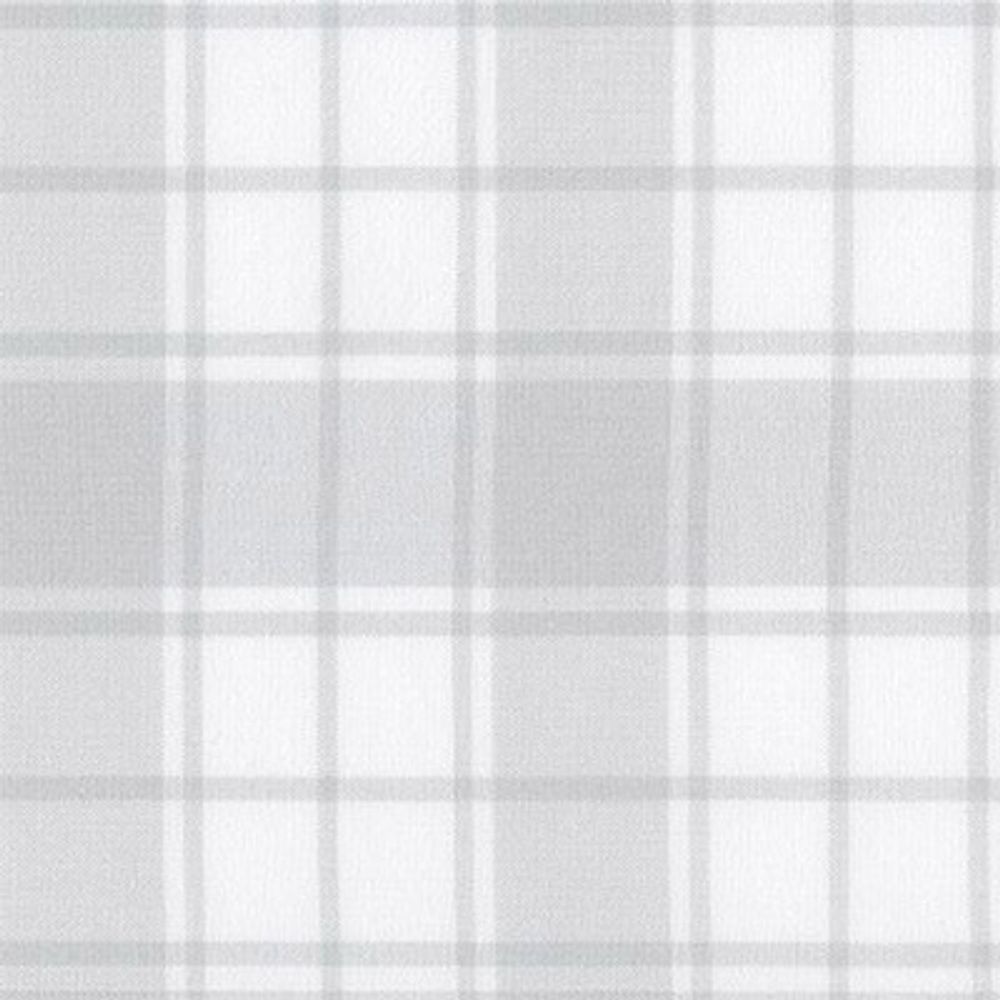 Ткань для пэчворка Peppy Brooklyn Plaid Flannel, отрез 100х110 см, 146 г/м², SRKF-17260-186 Silver, Robert Kaufman