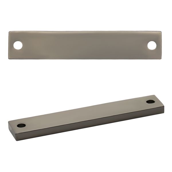 Украшение пришивное 25 мм, металл, олово (черный никель), МТ_1711, 12 шт