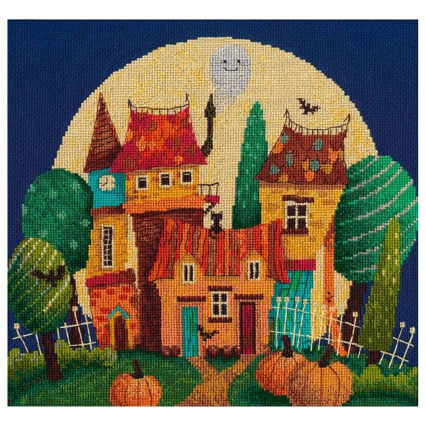 Набор для вышивания нитками Овен, Волшебная ночь 20х23 см