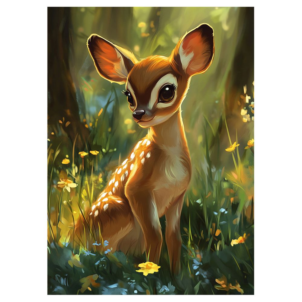 Пазл 80 элементов, PZL-80/09 Лесной олененок, Фрея