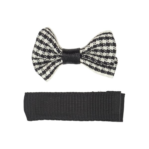Набор Б-001 мини бантик+заколка 33мм/35мм (черный) 29352