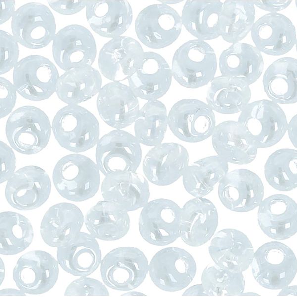 Бисер Toho Magatama 2 (3 мм), 25 г (5х5 г), 0101 прозрачный/Перламутровый