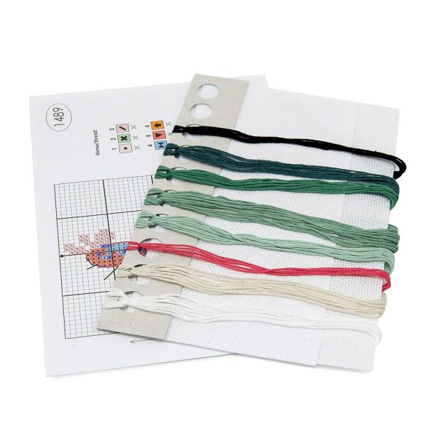 Набор для вышивания нитками Овен 1489, Опунция 6х11 см