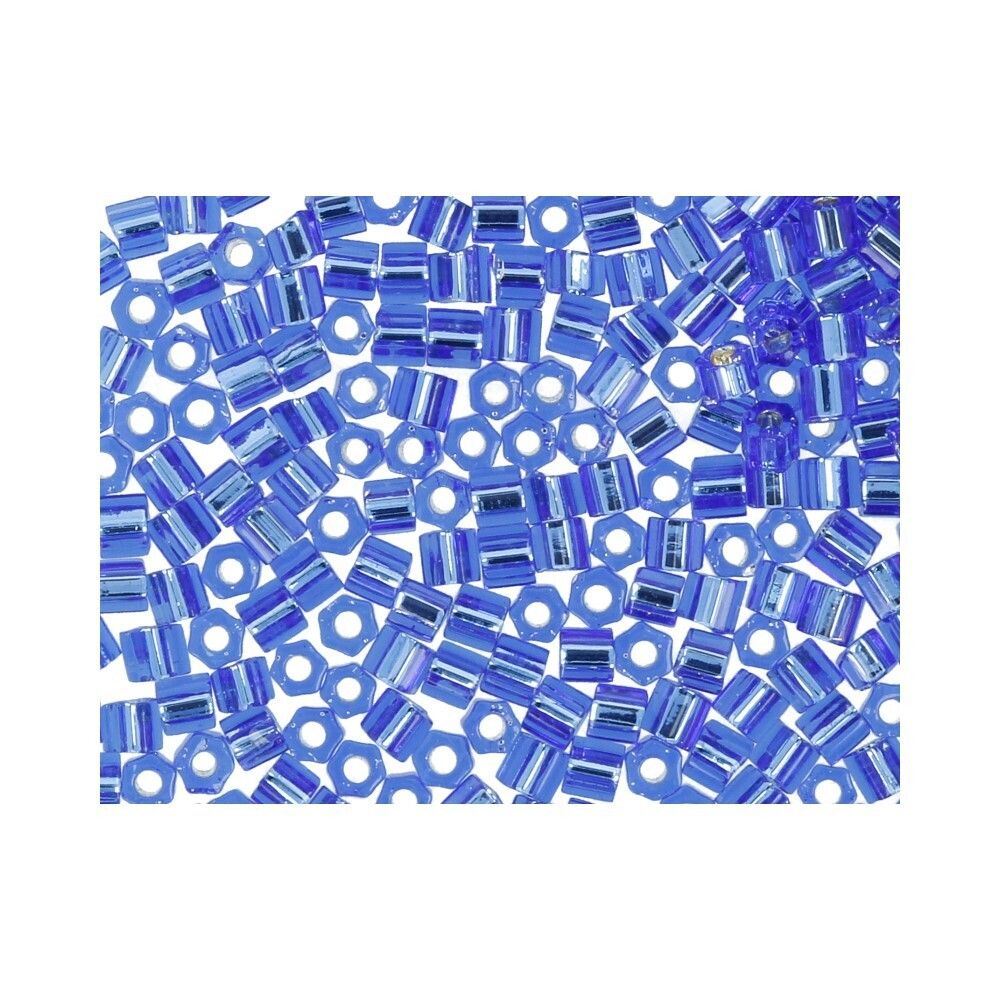 Бисер Toho 11/0 Hexagon 3 (2.2 мм), 5х5 г, 0035 васильковый