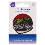 Термоаппликация №06, 1 шт, 02-601 wild life 5.2х5 см, Gamma ETF