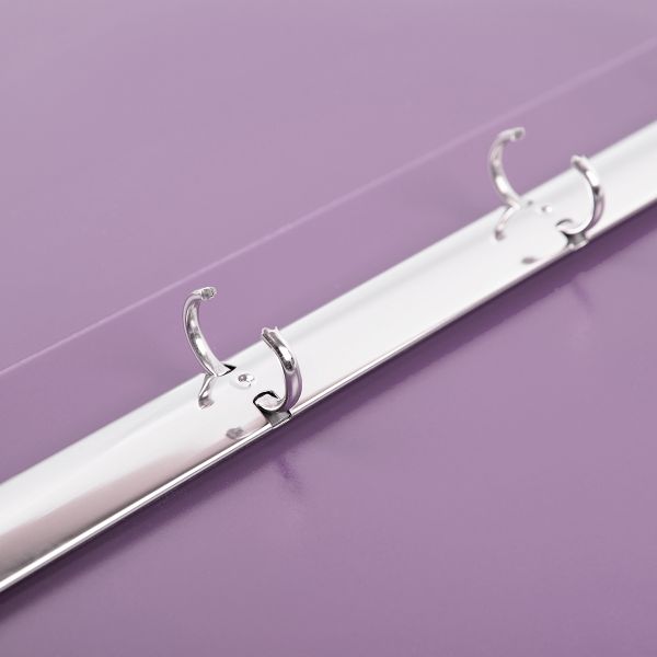 Папка на 4 О-кольцах A4 700 мкм 25 мм, 1 шт, d-17 мм, ежевика EC211420072, Expert Complete