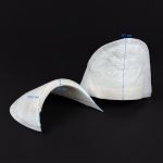 Плечевые накладки (подплечники) сложные 155х285х20 мм, 10 пар Россия, белые, И-8 (н/б)