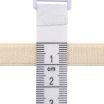 Резинка бельевая (бретелечная) 10.0 мм / 50 метров, шампань