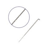 Иглы ручные для валяния (фелтинга) 40 тонкие -2 шт, 38 средние -2 шт, 36 толстые -2 шт, 6 шт, Gamma FNG-04