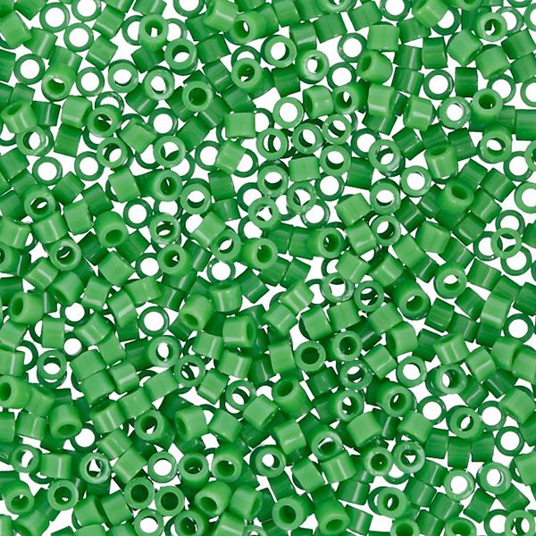 Бисер Toho 11/0 Treasure 1 (1.6 мм), 500 г, 0047 т.салатовый