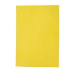 Кожа натуральная в листах А6 (10,5*14,8см), 100% кожа (16 желтый) 402