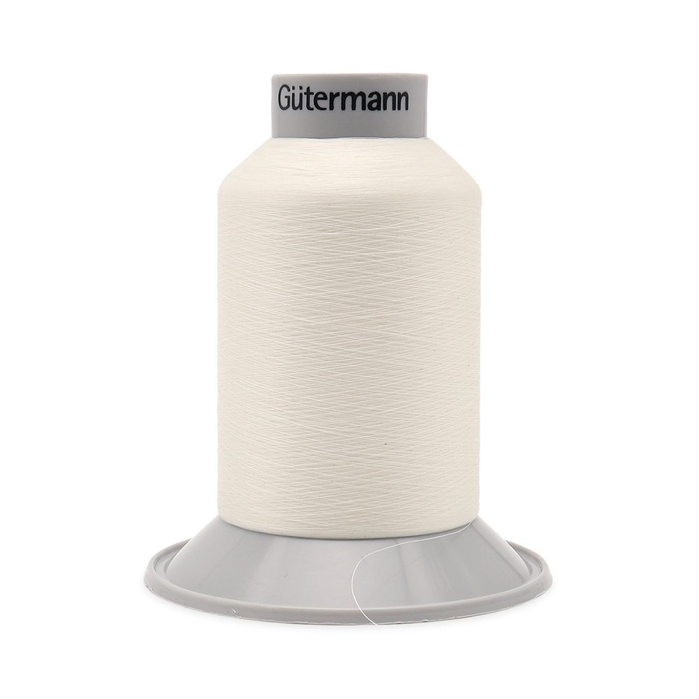 Нитки некрученые бондированные Gutermann Skala 240, 5000м, 720763, 111 айвори, 1 катушка