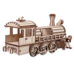 Пазл 3D MGR-8, серия Механика, Паровоз, Rezark MGR-8