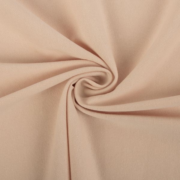 Трикотаж кукольный отрез 50х155 см, 225 г/м², 03 розовый/кремовый, Peppy DTF-01