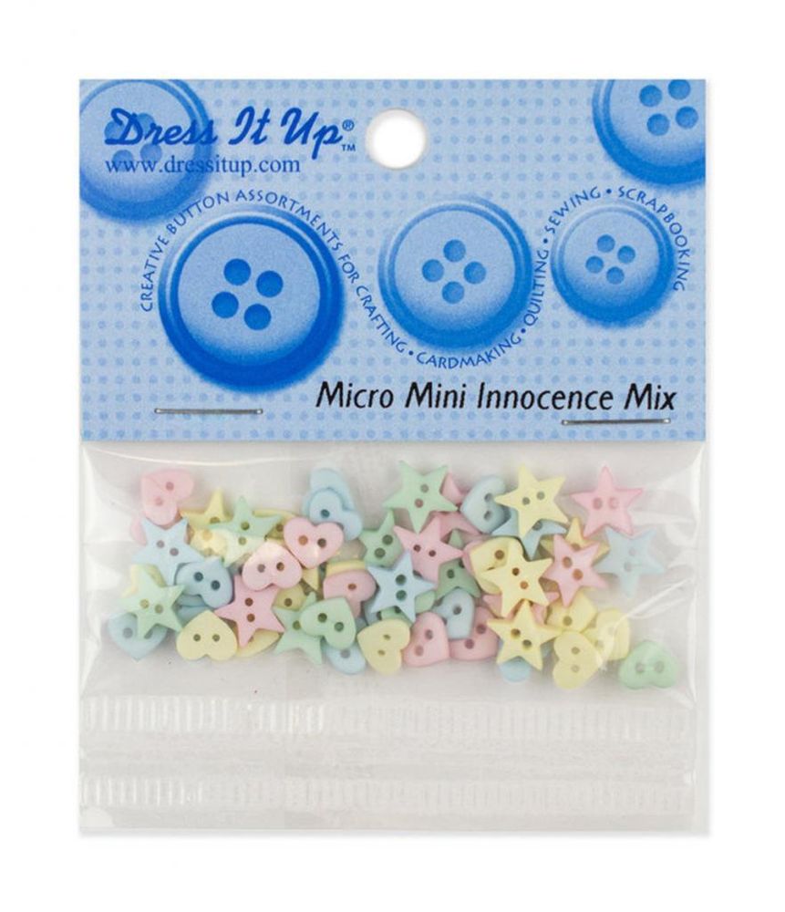 Украшения декоративные пуговицы 3013, Dress It Up, 1 шт