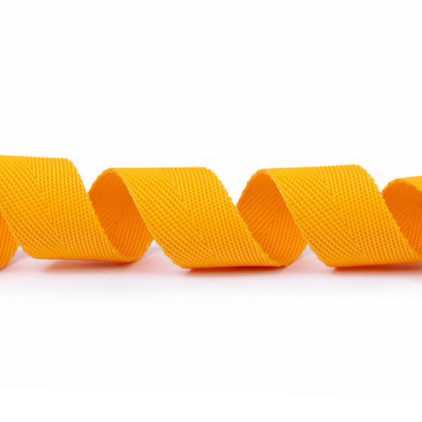 Стропа (ременная лента) 25 мм / 5х2.5 метра, фасовка, желтый, 3816 (3074)