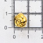 Пуговицы на ножке 0315-1505A 16L 24 шт (золото/светлое золото)