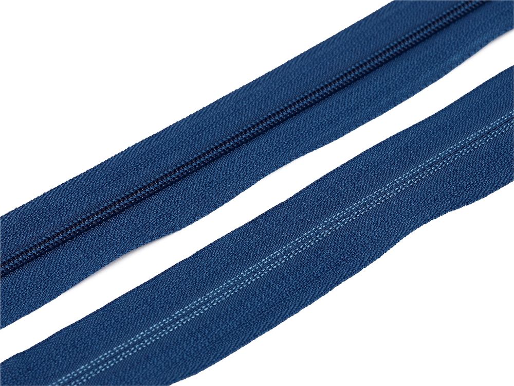 Молния рулонная витая (спираль) Т3 (3 мм) УСИЛЕННАЯ, НА БОБИНЕ, S-040 св.синий (цв.SBS) / кор. 1200 метров