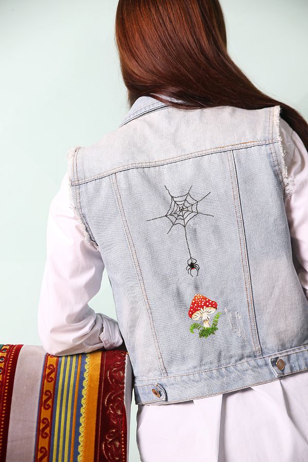 Набор для вышивания нитками Panna, Живая картина, Лесная история, 4,5х5,5 см, 8,5х11,5 см