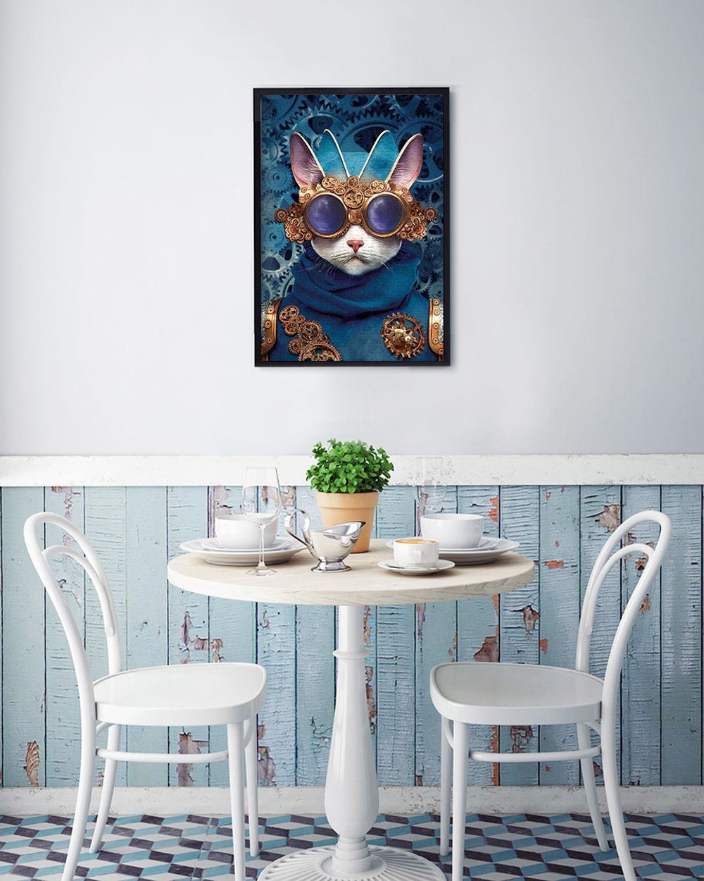 Пазл 500 элементов, Механический кот, PZL-500/40, Фрея