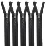 Молния трактор Arta Т8 (8 мм) 2 зам., разъем., 110 см, цв. 077 черный, уп.5 шт