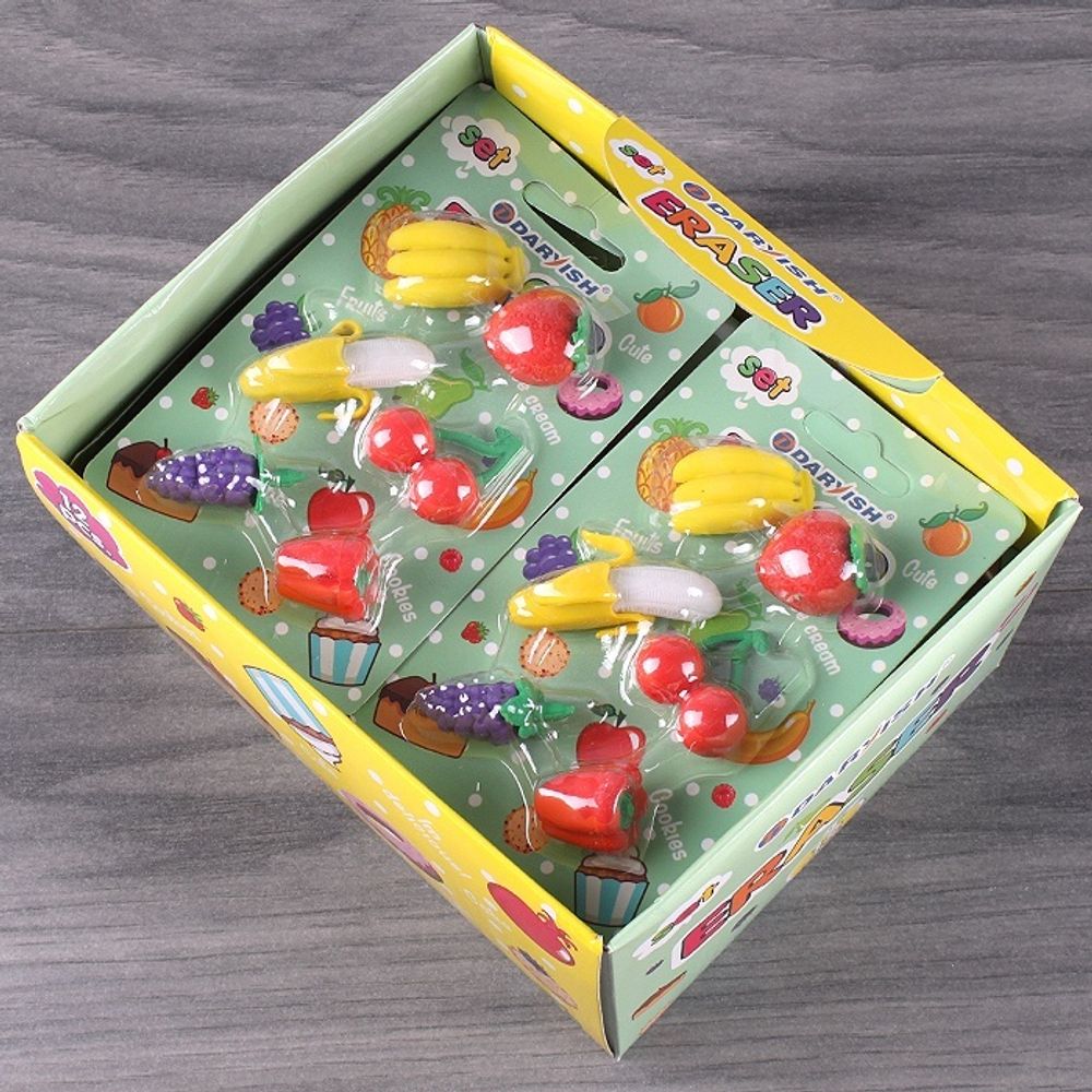 Набор ластиков, 6 шт, DV-11974