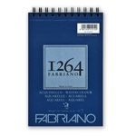 Альбом для акварели с бумагой холодного прессования 300 г/м², 14.8х21 см, на спирали, Fabriano 19100648