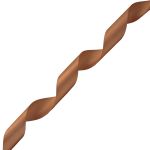 Лента атласная 1-сторонняя 50.0 мм / 22.86±1 метров, 066 розово-бежевый, Globus