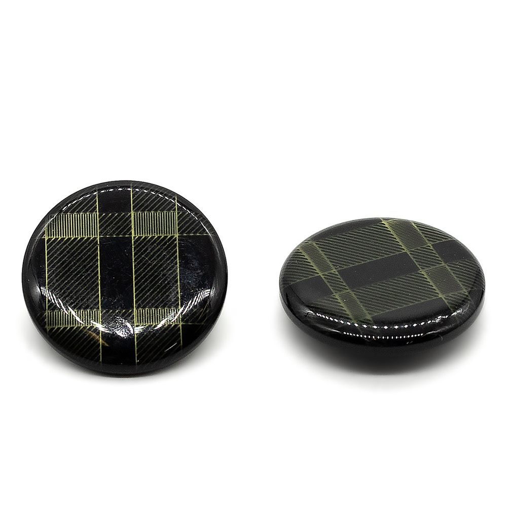 Пуговицы на ножке 44L (28мм) (col. 01 (черный)), CB-L-218, 72 шт