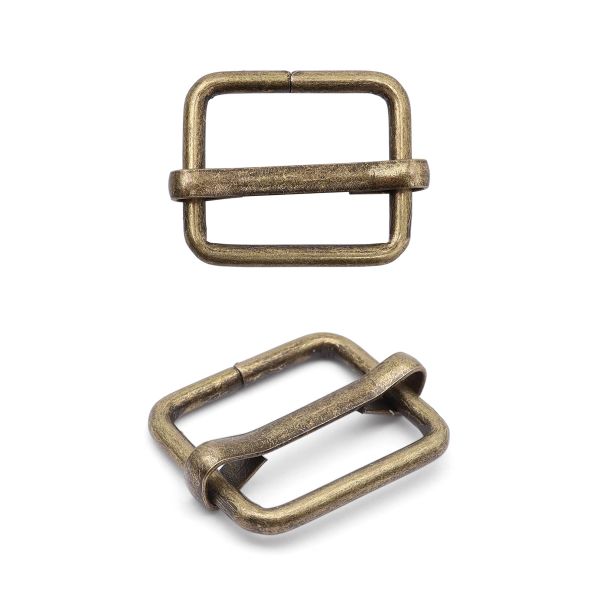 Рамка регулировочная металл 16 мм (19.8х17.2 мм, ⌀1.9 мм), латунь, 100 шт, 2AR028