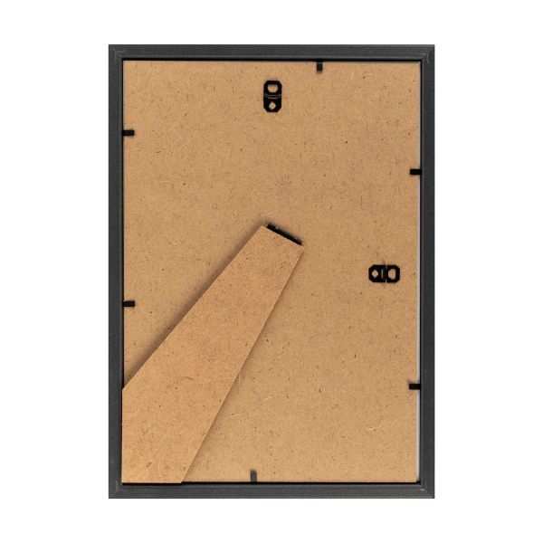 Рамка для картины (фото) пластик с оргстеклом 21х30 см, коричневый, Gamma ПРК-18