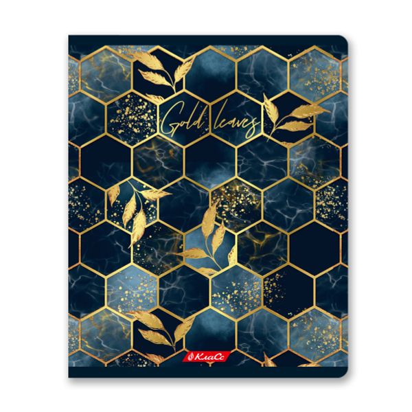 Тетрадь ученическая общая, матовая ламинация + тиснение золотой фольгой, A5+ 48 л. на скобе 65 г/м², белизна 100%, 10 шт, клетка в термоусадочной пленке, 000738 Созвездие успеха, Светоч 48ТЕТк-008