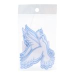 Термоаппликация Голубь, 73х80мм 10 шт (белый), 130501