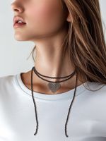 Набор для бисероплетения Klart 11-506, Чокер Сердце