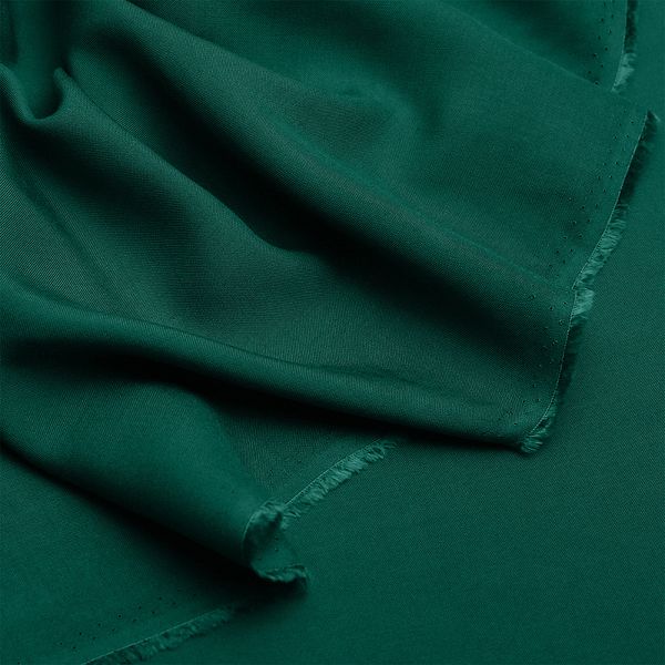 Штапель 110 г/м², 145 см / 2 метра, TBY-Vi-30-26.2, цв.26 т.зеленый