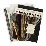 Набор для вышивания нитками Klart, На шабаш!, 20x20 см