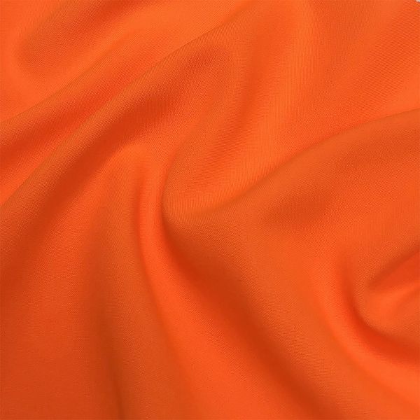 Габардин 150 г/м², 150 см / 3 метра, TBY.163962.3, цв.неон оранжевый
