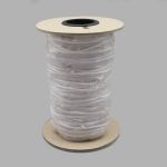 Лента (тесьма) шторная: сборка нефиксированная (1 шнур с колечкам) 15 мм / 50 метров