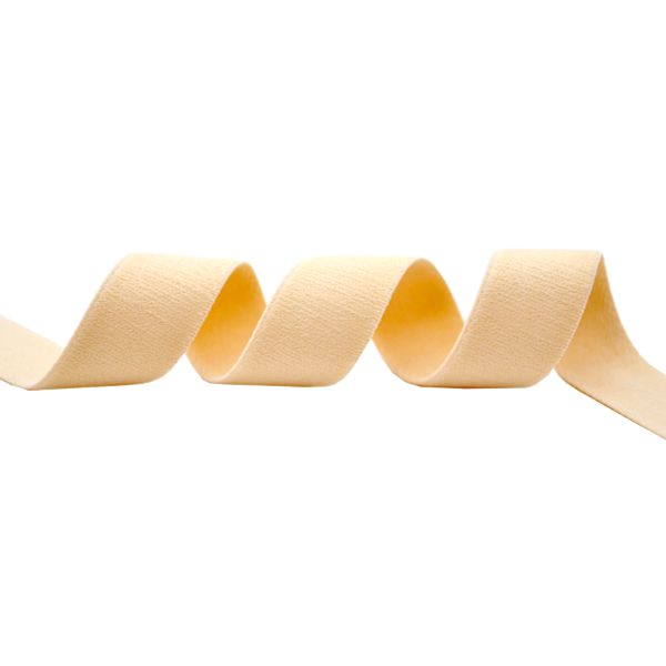 Резинка бельевая (бретелечная) 22.0 мм / 25 метров, св.бежевый