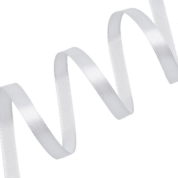 Лента атласная 1-сторонняя 6.0 мм / 22.86±1 метров, Л, C120/95 светло-серый, Globus