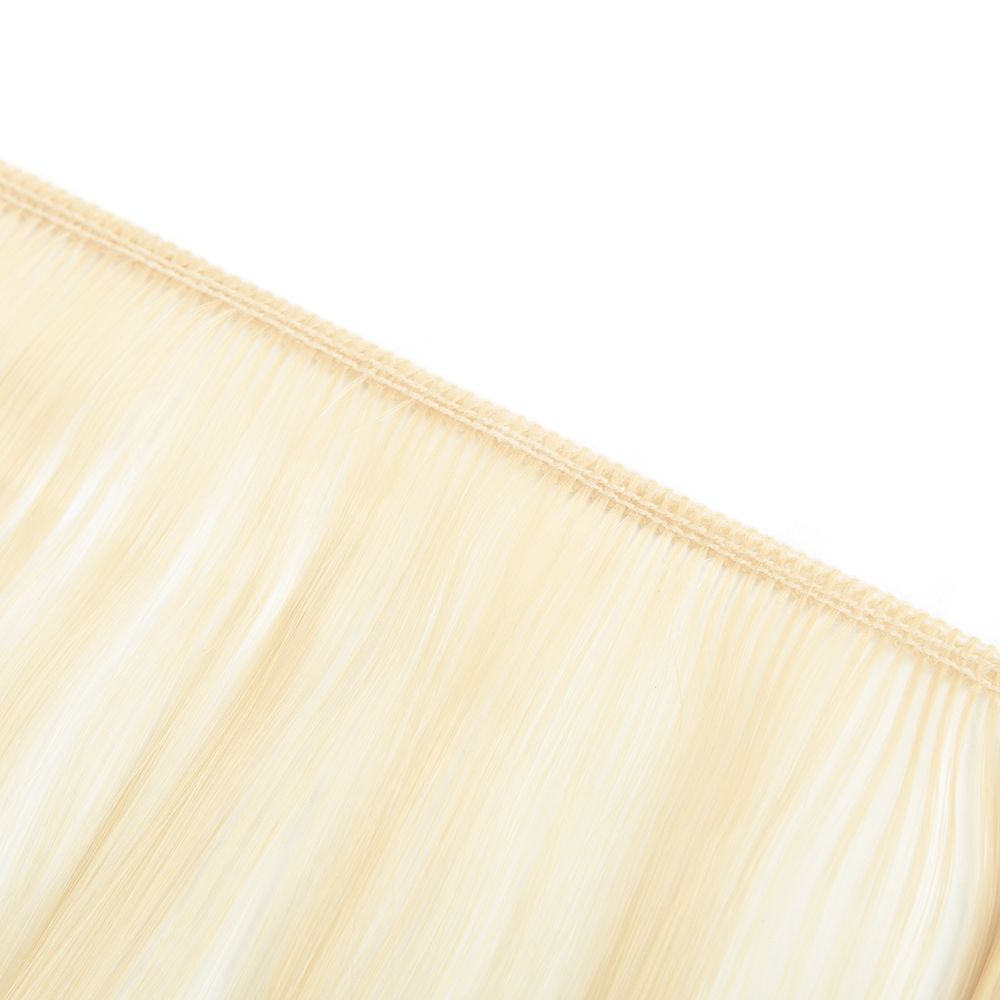 Трессы для кукол 15 см, 100 см, 25 г, 01 св.пшеничный, HobbyBe HAR-7